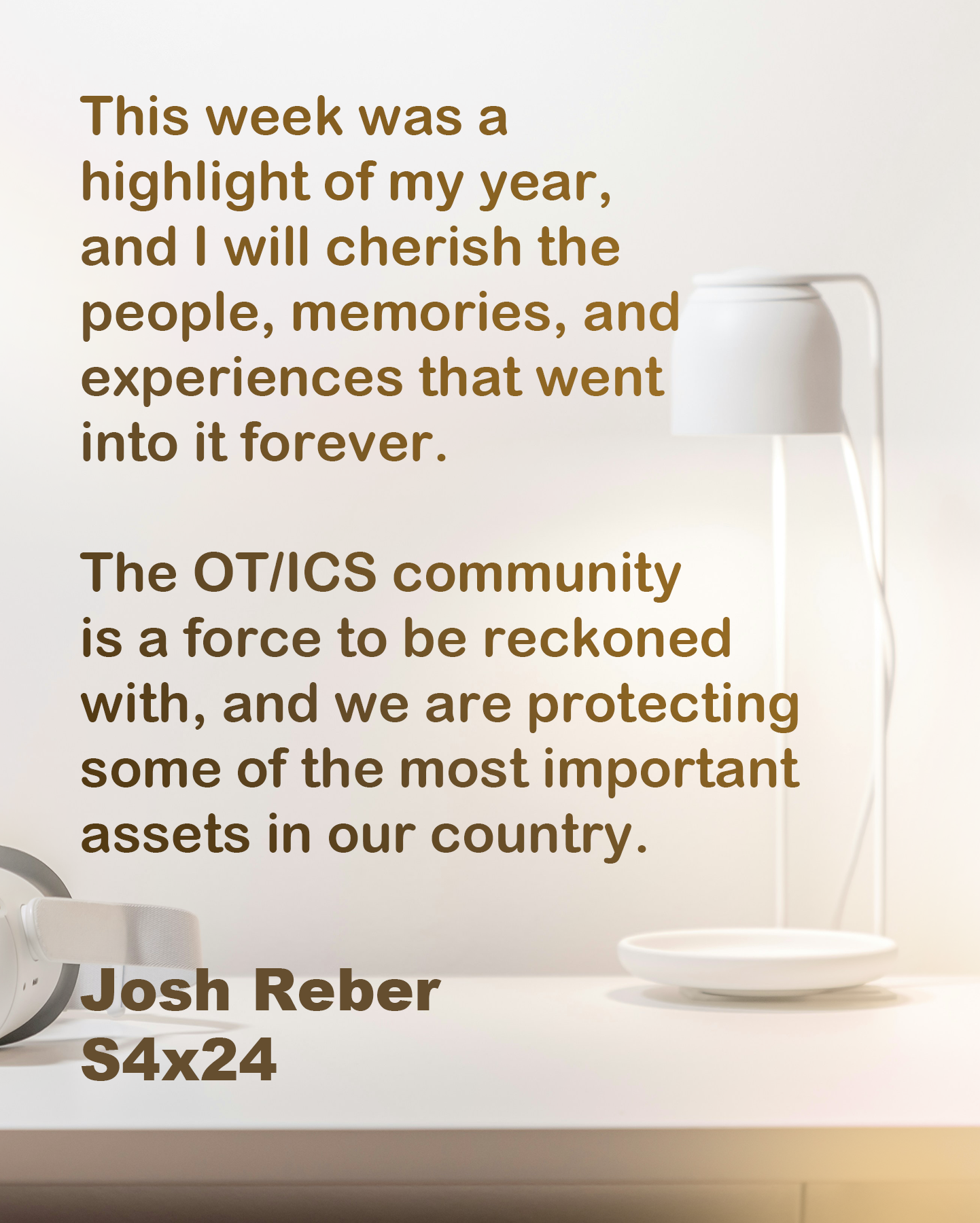 S4x24 Testimonials / Quotes - Josh Reber